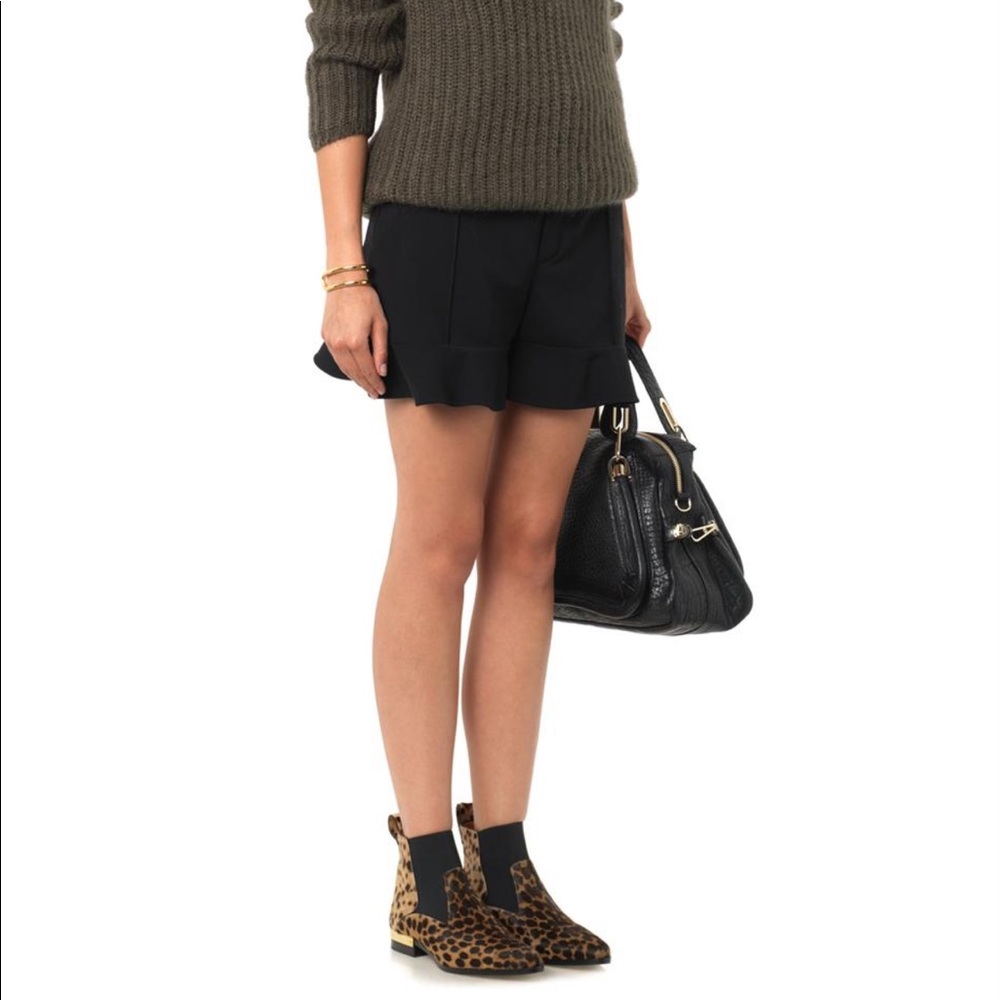 Chloe Chelsea Leopard Boots size 40.5
